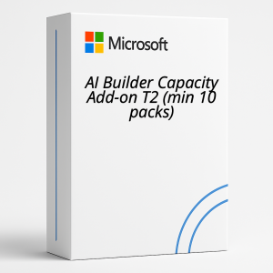 AI Builder Capacity Add-on T2 (min 10 packs)